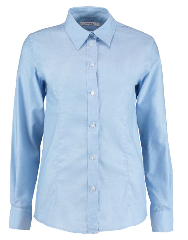 Tailored Fit Long Sleeve Workwear Oxford Shirt